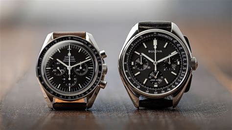 bulova vs omega moon watch|Bulova lunar pilot vs omega.